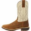 Rocky Rugged Trail Waterproof Western Boot, BROWN, W, Size 9.5 RKW0366